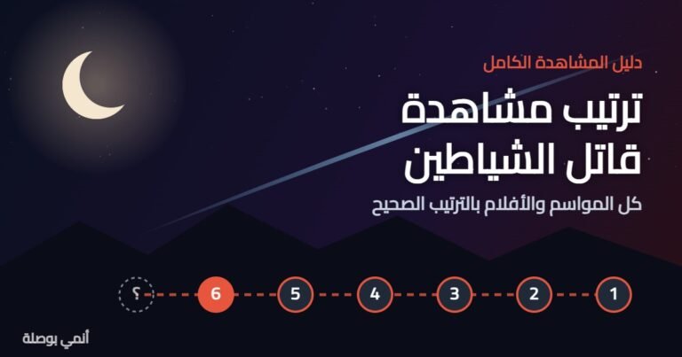 ترتيب مشاهدة قاتل الشياطين: الترتيب الصحيح لكل المواسم والأفلام